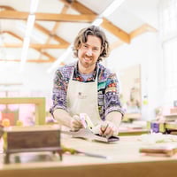 Daniel Pateman specialist teacher in furniture design and craft at West Dean College 