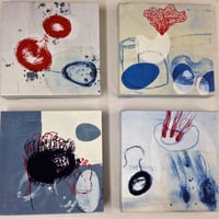 Red Thread Blue print Tidal Race Flux