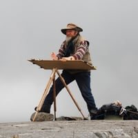 Drawing_the_downland_landscape_Robert_A_Newell_s