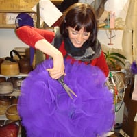 Sarah_Marshall Milliner and short courses tutor at West Dean College