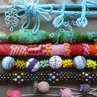 Marilyn Phipps Glass bead workshop