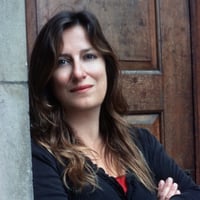 Domenica de Rosa (Elly Griffths) tutor at West Dean College of Arts and Conservation