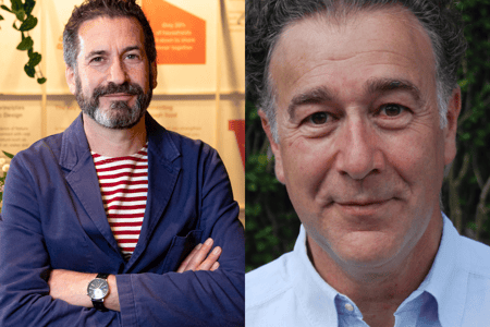 West Dean Honorary Fellows 2025, Oliver Heath (left) and Dean Sully (right)