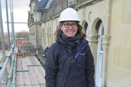 Catherine Woolfitt, Subject Leader Historic Building Conservation and Repair at West Dean College of Arts and conservation