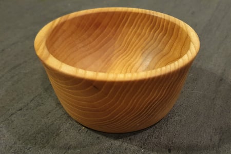 Wooden bowl, made by Dan Nicholson-Smith