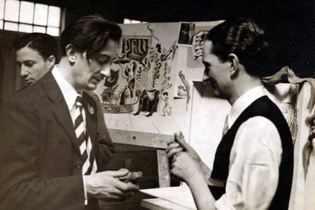 Dalí and James. © Salvador Dali, Fundació Gala-Salvador Dalí, DACS 2020