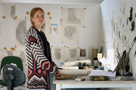 Anoushka Cole at West Dean College