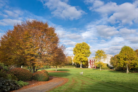 Autumn at West Dean Gardens in West Sussex