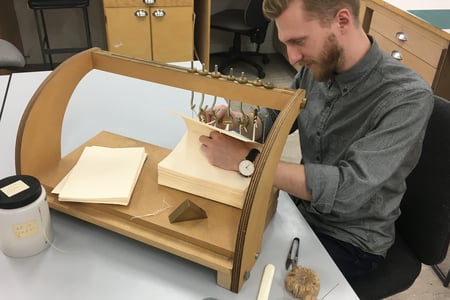 Garrett Sumner Books Conservation Student at West Dean College