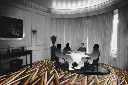 Alec Stevens, 'Sausage Fest'. Collage 3.