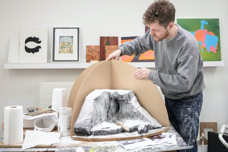 John Collett, Graduate Diploma Fine Art. Photo: ©Chris Ison