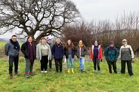 West Dean Team Tree Planting