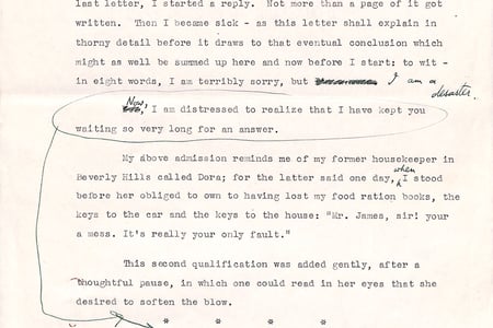 Edward James to Leonora Carrington, September 1946. © West Dean College of Arts and Conservation. 