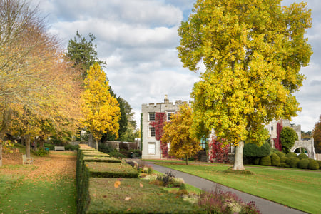 West Dean College of Arts and Conservation in Autumn