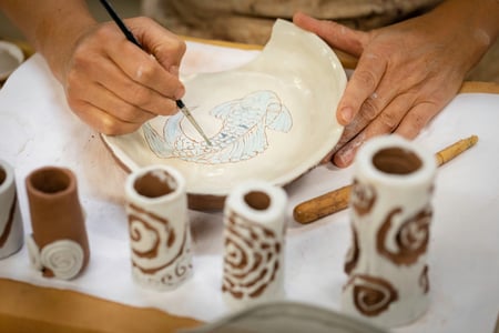 Surface safari – decorative ceramic techniques with Jenny Mendes, 23-28 August