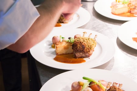 Short Course Catering Menu at West Dean