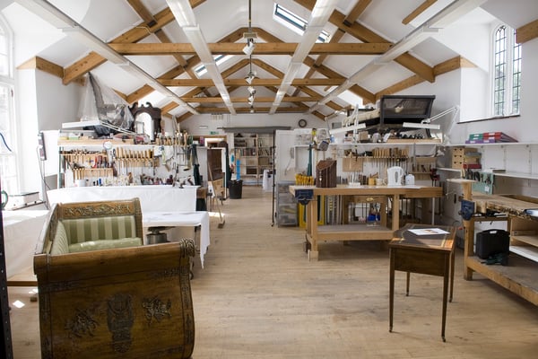 West Dean Craft Workshops for degree in Craft Practices