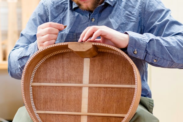 Diploma to make stringed instruments at West Dean College of Arts and Conservation