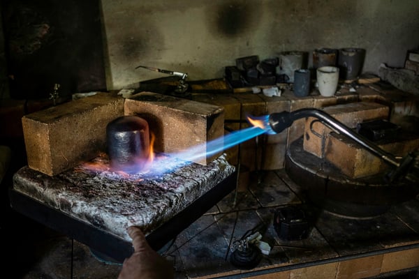 Degrees and diplomas in metalwork at West Dean College of Arts and Conservation