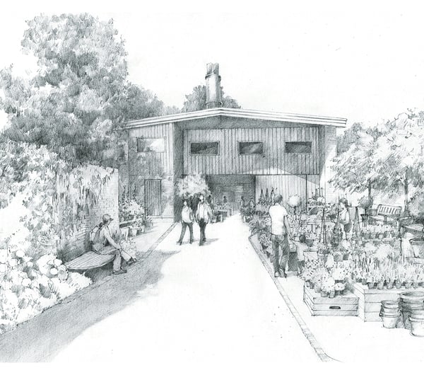 Gardens Gatehouse Visitor Centre West Dean Gardens