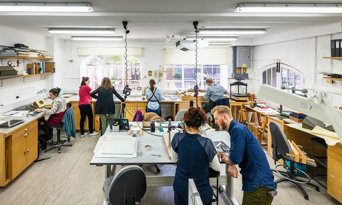 Books Workshop Facilities at West Dean