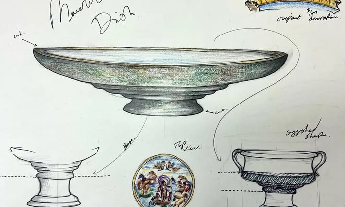 Figure 5: Sketches suggesting the original shape of the object