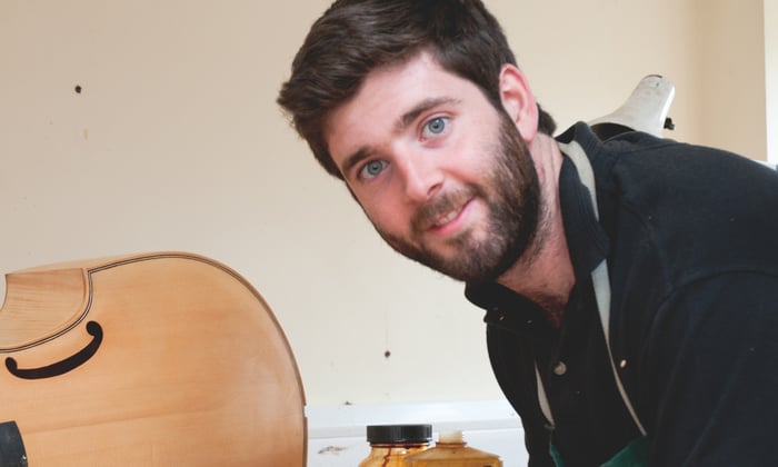 Martin Cuffe, FdA Musical Instruments alumnus