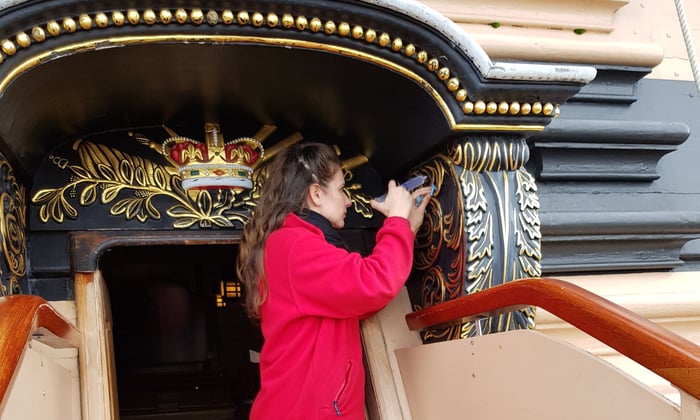 Emily Kelmendi, MA Collections Care and Conservation Management alumna