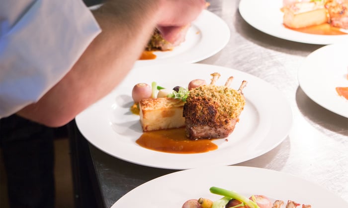 Short Course Catering Menu at West Dean