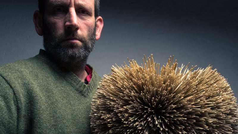 Tim Johnson, artist in residence.