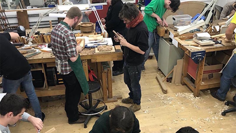 Student Society Spoon carving