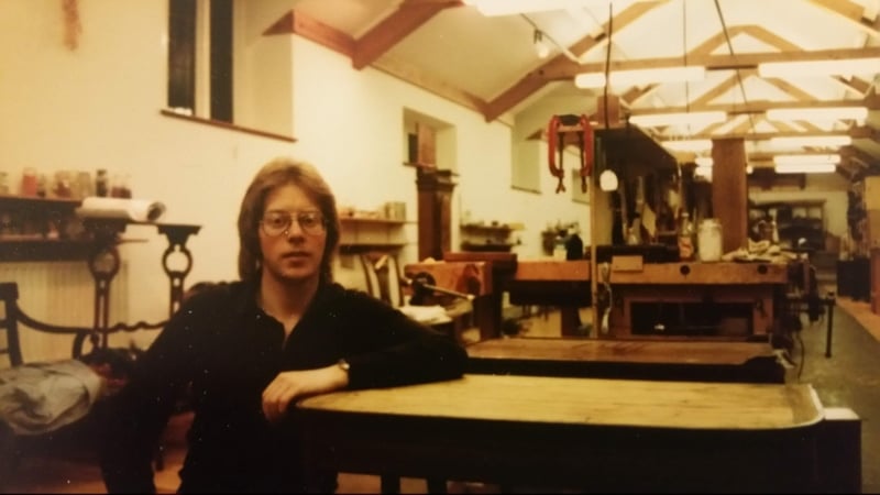 late-night working opportunity  in the workshop in 1984