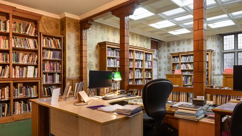 Library at West Dean Inspiring Ideas for Creative Writing