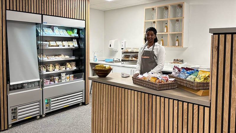 Dilke House food shop