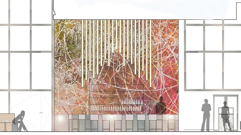 Concept work from Interior Design Student