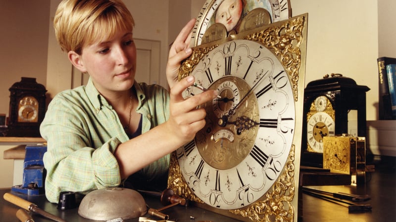 Horology student 1990