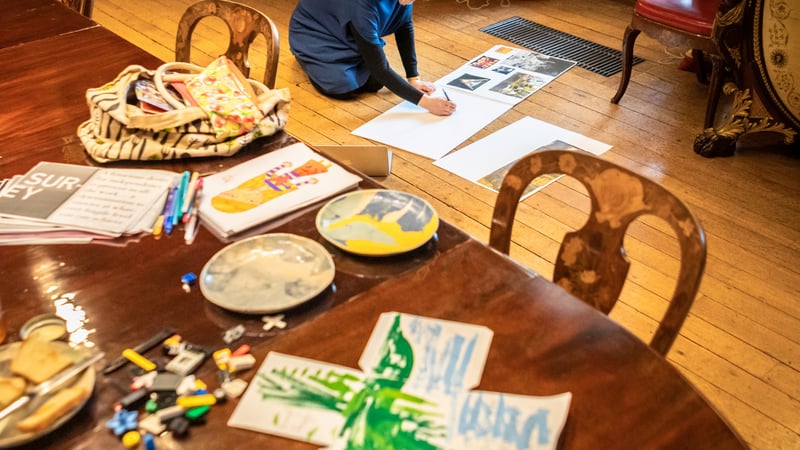 Katharine Rabson Stark at West Dean College of Arts and Conservation