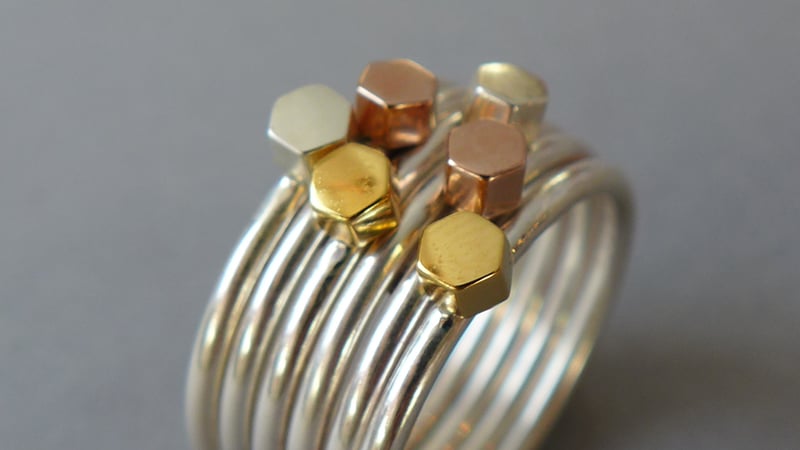 Laila Smith - Silver Stacking Rings short course