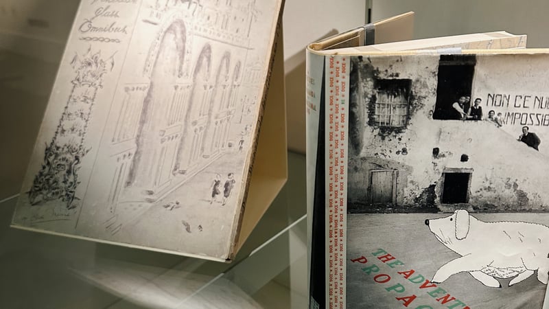 Edward James book display 