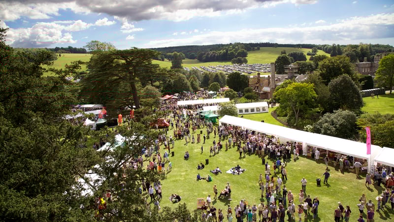 The Chilli Fiesta in August at West Dean Gardens West Sussex