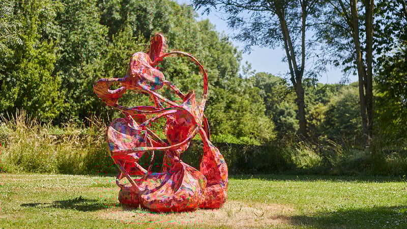 Lester Korzilius, interim MFA exhibition 2018. Photo by Barney Hindle.