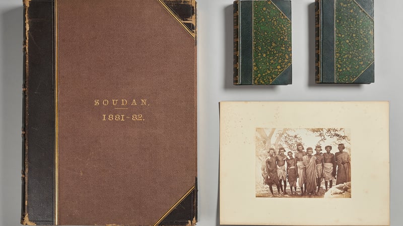 Frank James' Expedition album from Sudan dating to 1882.