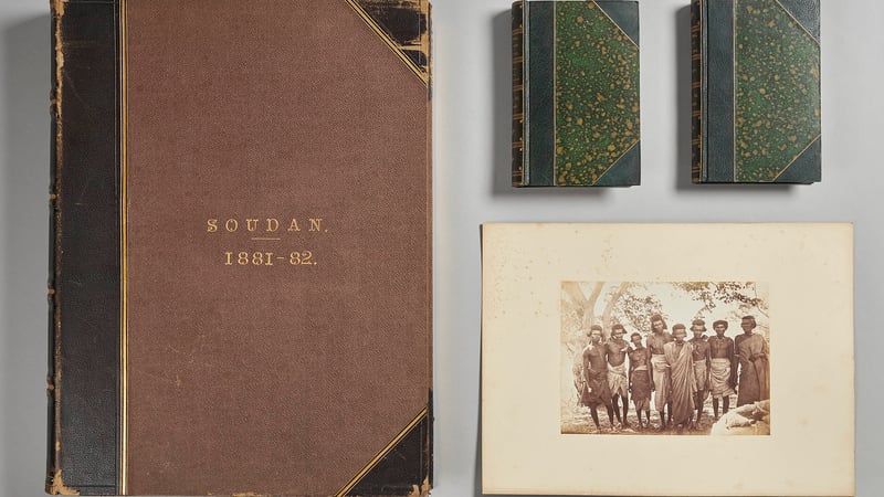 Frank and William James expedition material from the West Dean College archive