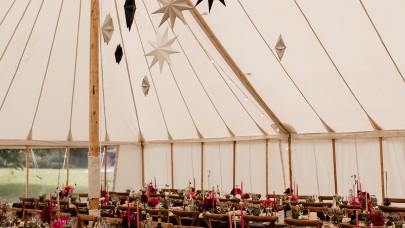 Beautiful table settings at West Dean Gardens, Credit Esme Ducker Photography