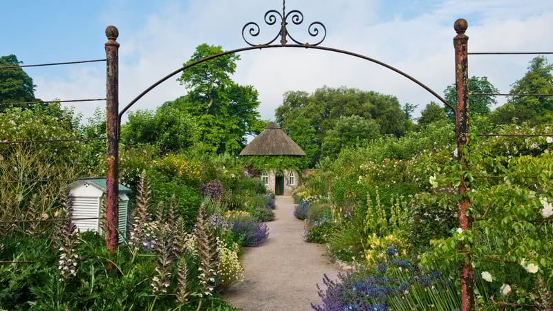 Summer borders, West Dean Gardens