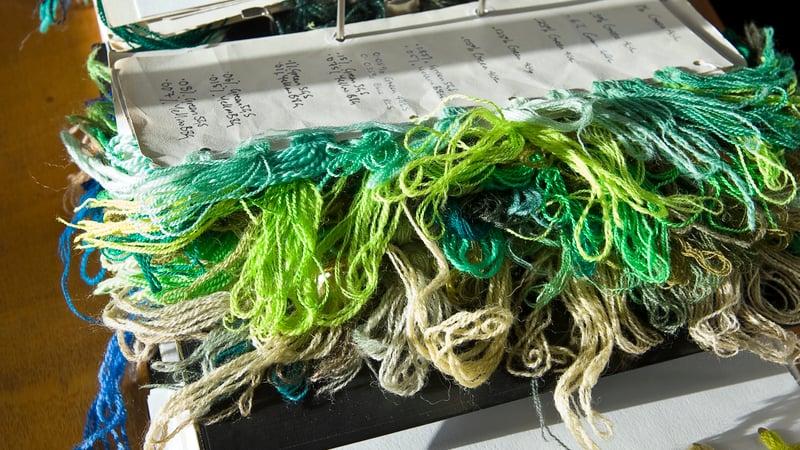 The Dye Laboratory in West Dean Tapestry Studio