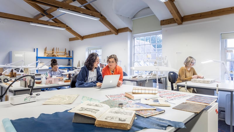 MA Books workshop at West Dean College