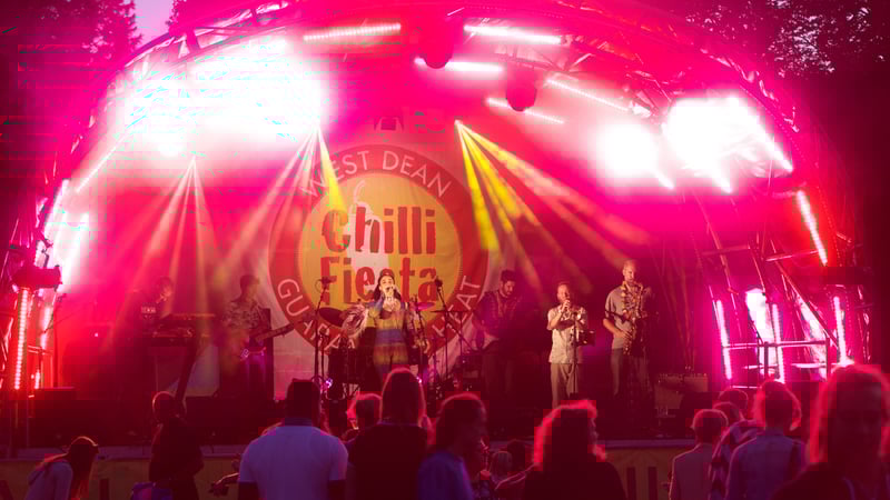 Evening Entertainment at Chilli Fiesta West Dean College of Arts and Conservation Image Credit Barney Poole