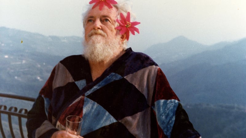 Edward James at his home in Perinaldo, Italy, c.1983. Courtesy of the Edward James Archives at West Dean College of Arts and Conservation.