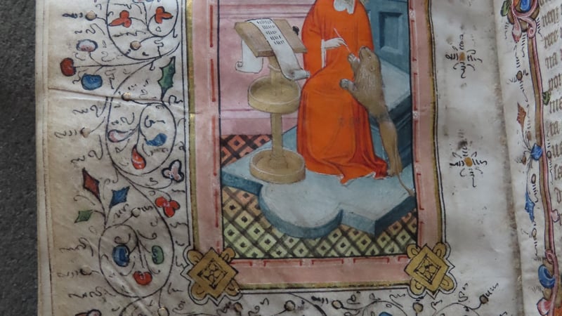 Book of Hours. What’s a beaver doing in a scriptorium?